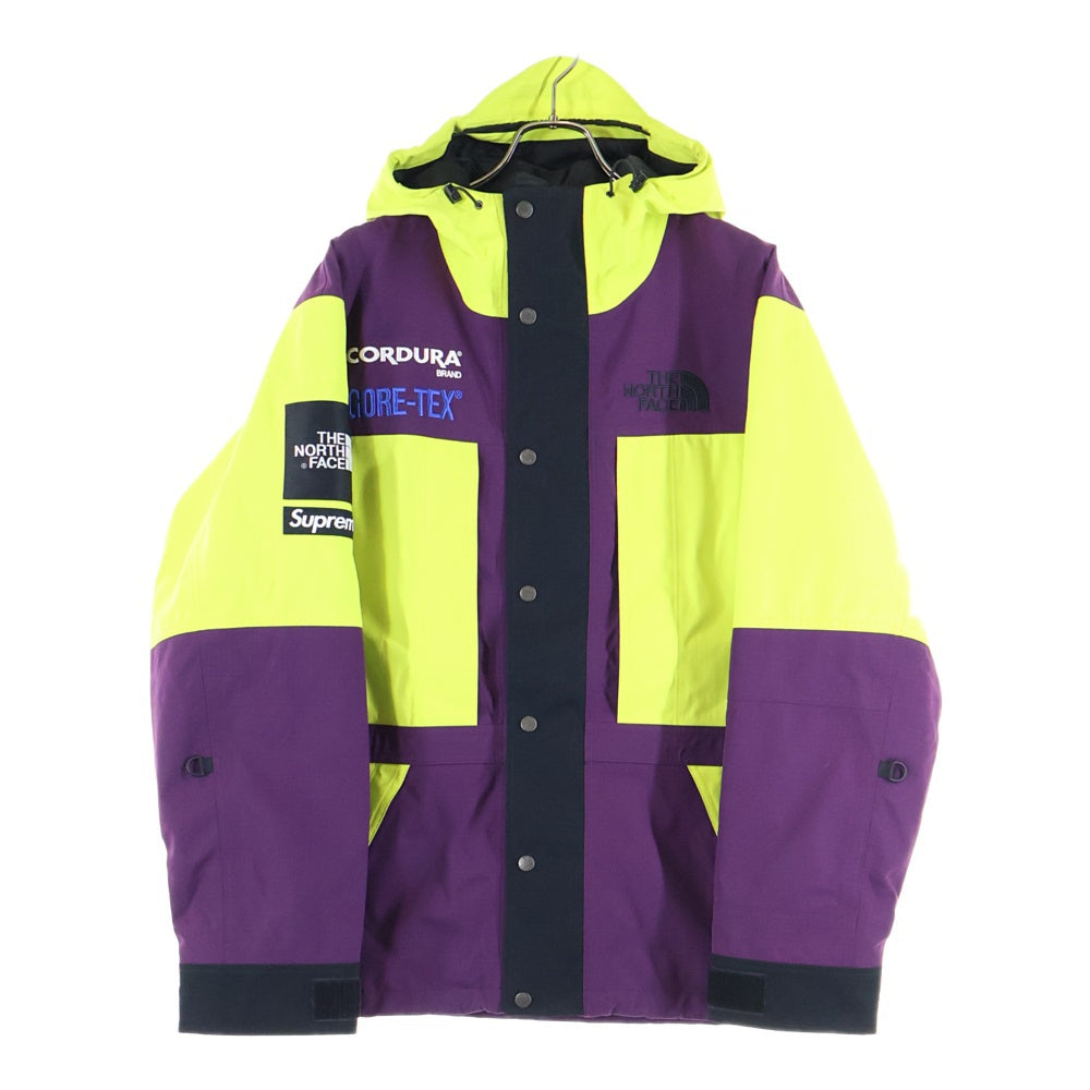 SUPREME(シュプリーム) 18AW × THE NORTH FACE Expedition Jacket GORE-TEX ザノースフェイス エクスペディション ジャケット ゴアテックス イエロー/パープル NP61810I
