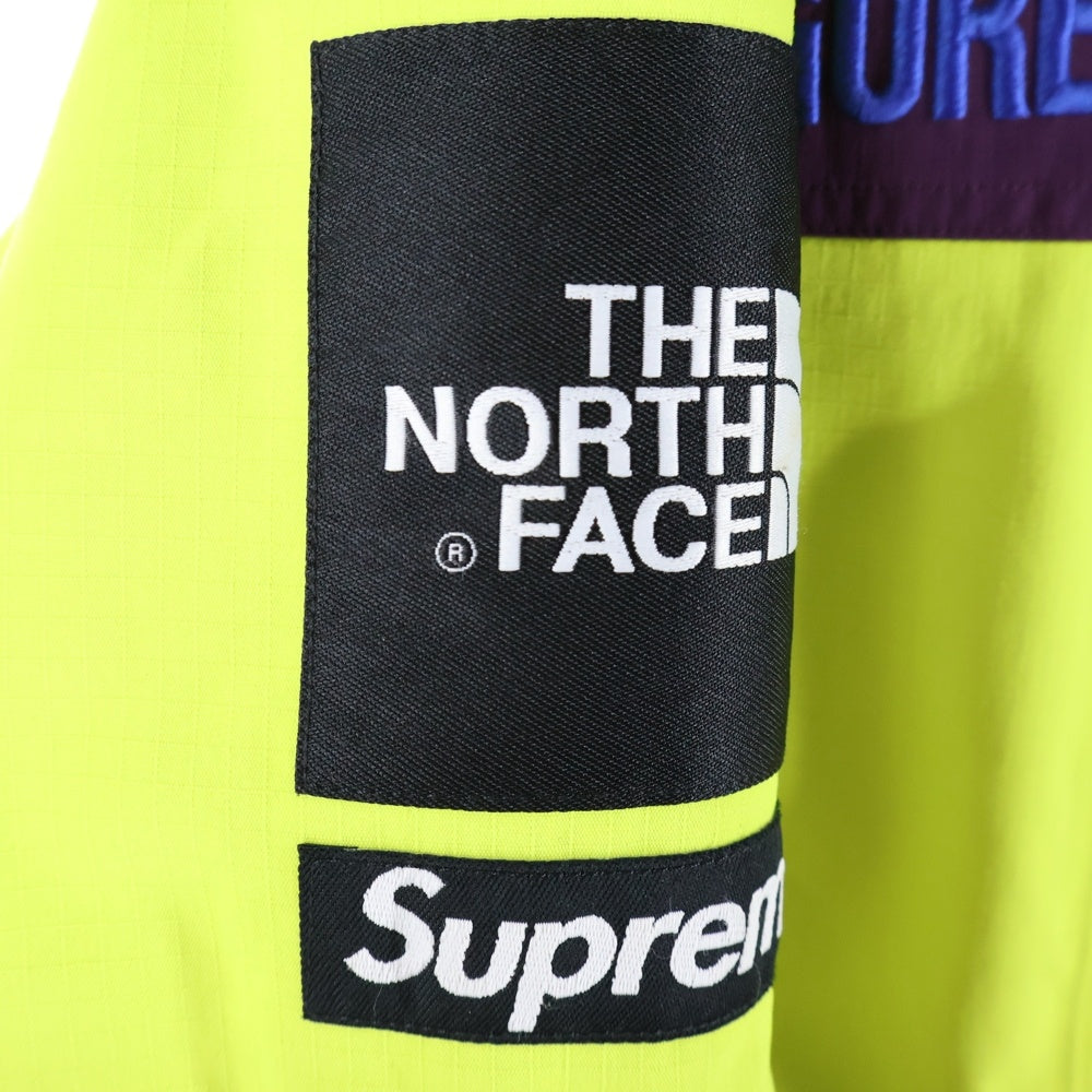 SUPREME(シュプリーム) 18AW × THE NORTH FACE Expedition Jacket GORE-TEX ザノースフェイス エクスペディション ジャケット ゴアテックス イエロー/パープル NP61810I