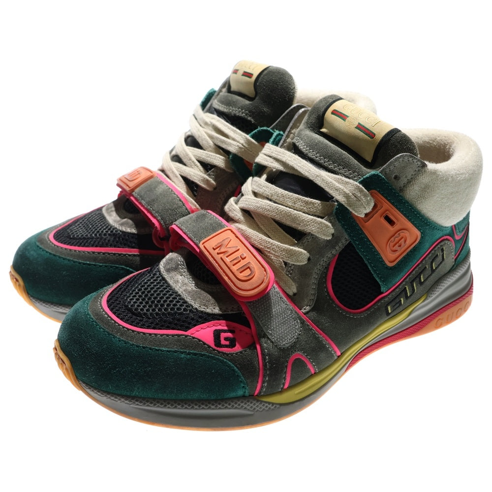 GUCCI(グッチ) ウルトラペース ハイカットスニーカー マルチカラー