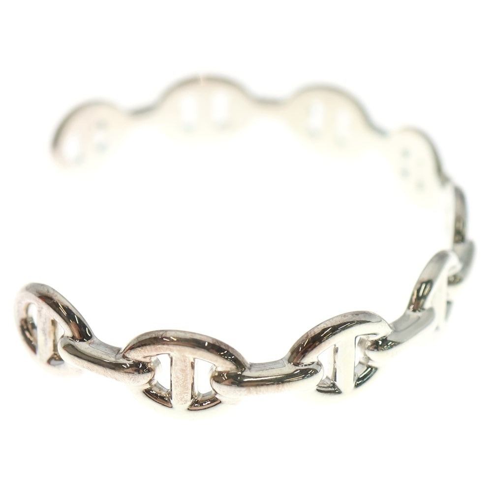 HERMES(エルメス) Chaine d'Ancre シェーヌダンクル アンシェネバングル LG シルバー