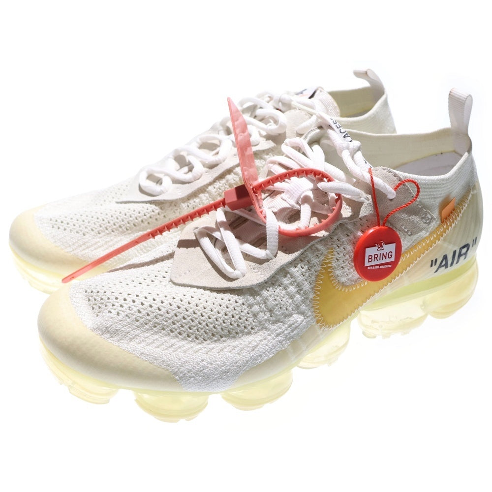 NIKE(ナイキ) ×Off-white Air Vapormax オフホワイト エアヴェイパーマックス ローカットスニーカー ホワイト US9/27cm AA3831-100