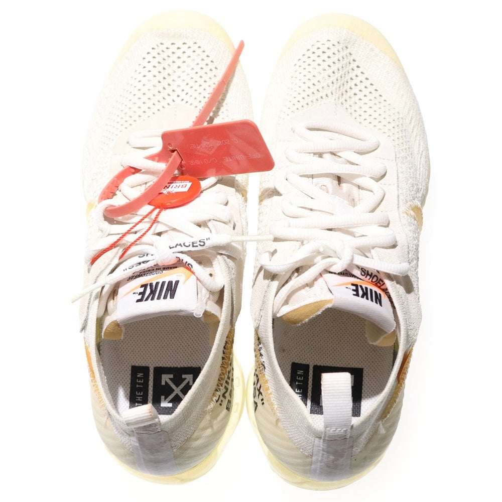 美品 NIKE ナイキ オフホワイト エアヴェイパーマックス 27㎝ NIKE(ナイキ) ×Off-white Air Vapormax オフホワイト エアヴェイパー