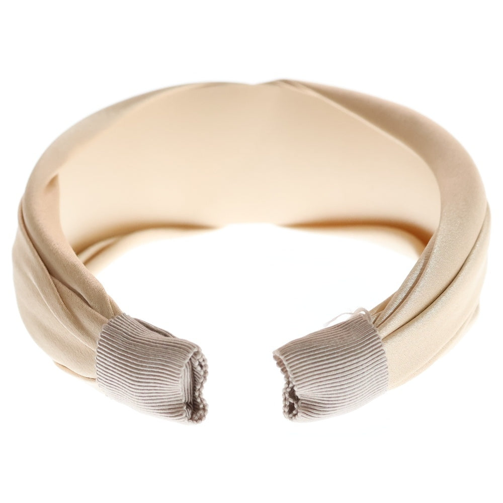 NO BRAND(ノーブランド) JENNIFER BEHR ジェニファーベア ツイストシルクヘッドバンド カチューシャ レディース ブラウン