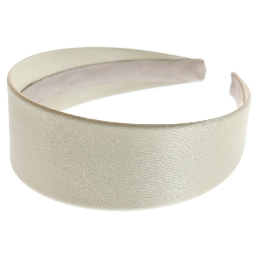 NO BRAND(ノーブランド) JENNIFER BEHR ジェニファーベア サテンヘッドバンド カチューシャ レディース ベージュ