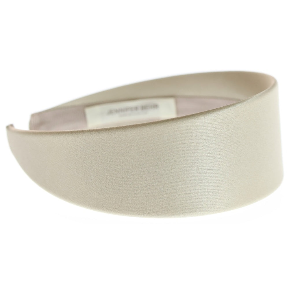 NO BRAND(ノーブランド) JENNIFER BEHR ジェニファーベア サテンヘッドバンド カチューシャ レディース ベージュ