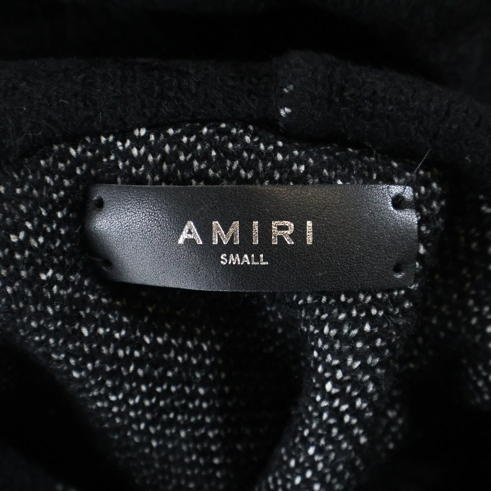 AMIRI(アミリ) BONES HOODIE ボーンズ フーディー プルオーバー パーカー ブラック