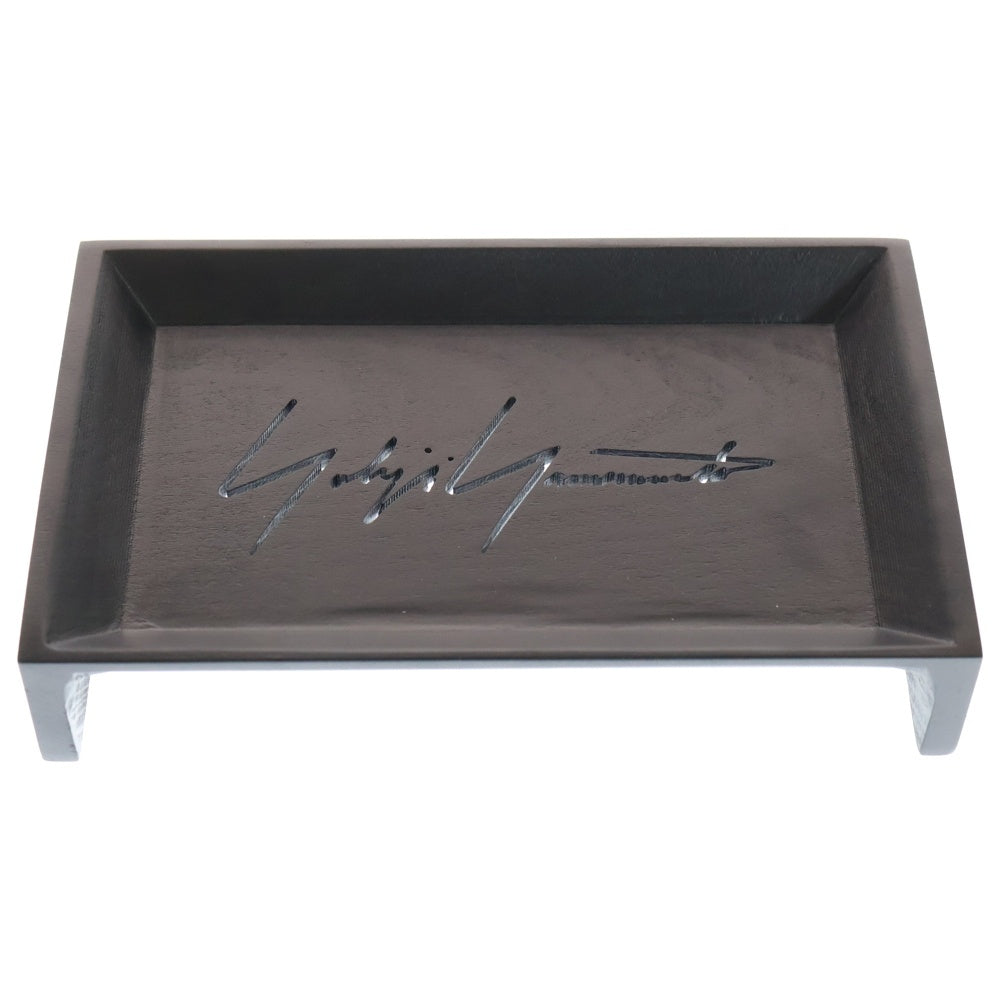 Yohji Yamamoto(ヨウジヤマモト) WOOD TRAY ノベルティ ウッドアクセサリートレイ ブラック