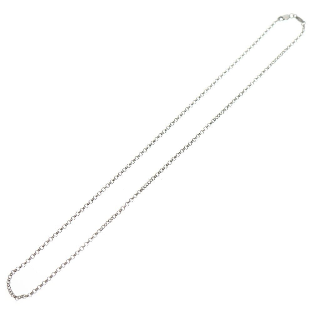 CHROME HEARTS(クロムハーツ) NECKCHAIN R18 ロールチェーンネックレス 18inch シルバー BCA083