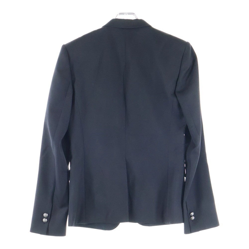 BALMAIN(バルマン) シルバーボタン装飾 ダブルブレストジャケット ブラック