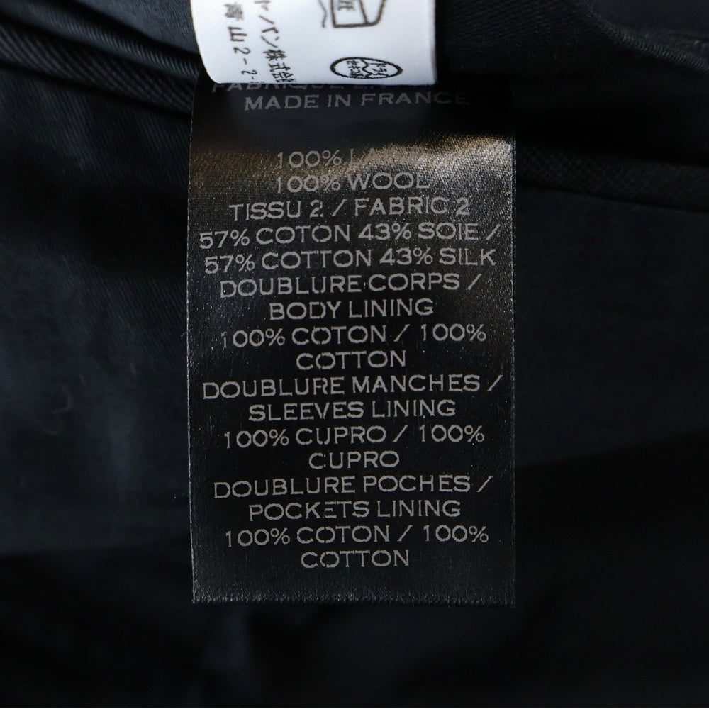 BALMAIN(バルマン) シルバーボタン装飾 ダブルブレストジャケット ブラック