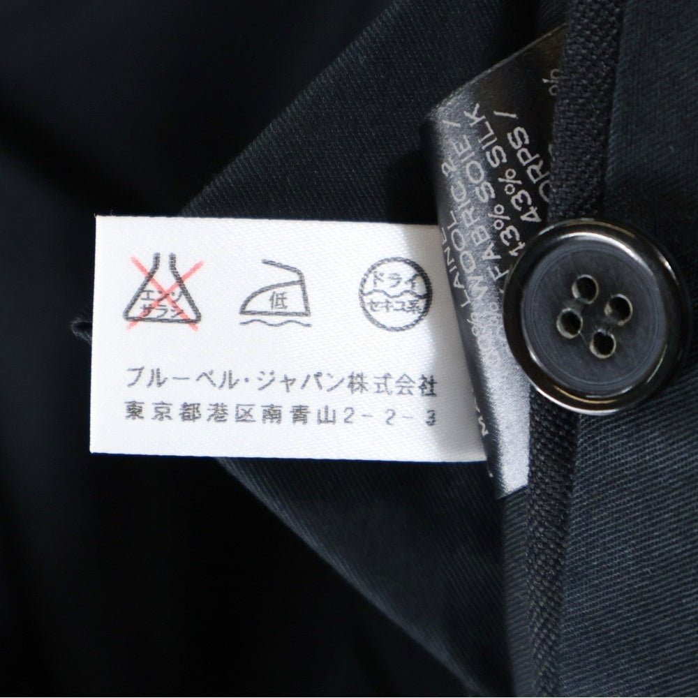 BALMAIN(バルマン) シルバーボタン装飾 ダブルブレストジャケット ブラック