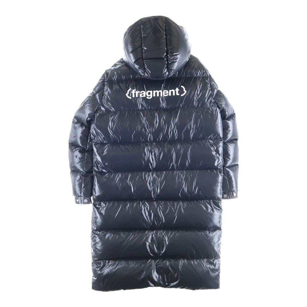 MONCLER GENIUS(モンクレール ジーニアス) ×FRAGMENT DESIGN SOPWITH GIUBBOTTO JACKET フラグメントデザイン ロングダウンジャケット ブラック E209U4230150 68950