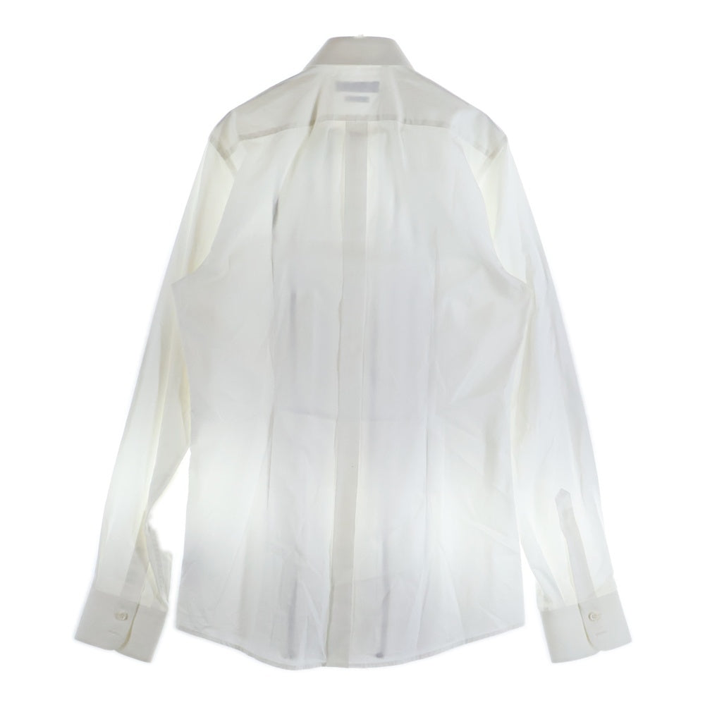 DOLCE & GABBANA(ドルチェアンドガッバーナ) ストライプ柄 長袖シャツ ホワイト