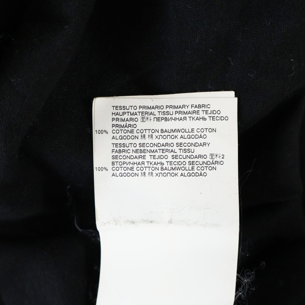 DSQUARED2(ディースクエアード) トライアングルプリント クルーネック半袖Tシャツカットソー ブラック S71GD0821 S22427