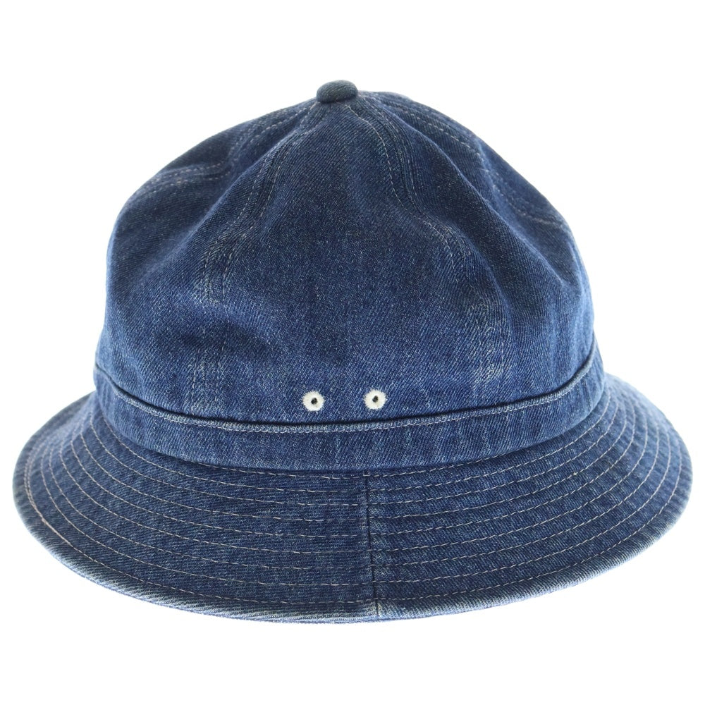 FTC(エフシーティー) ロゴタグ コットン デニム バケットハット 帽子 インディゴ FTC018SPH05