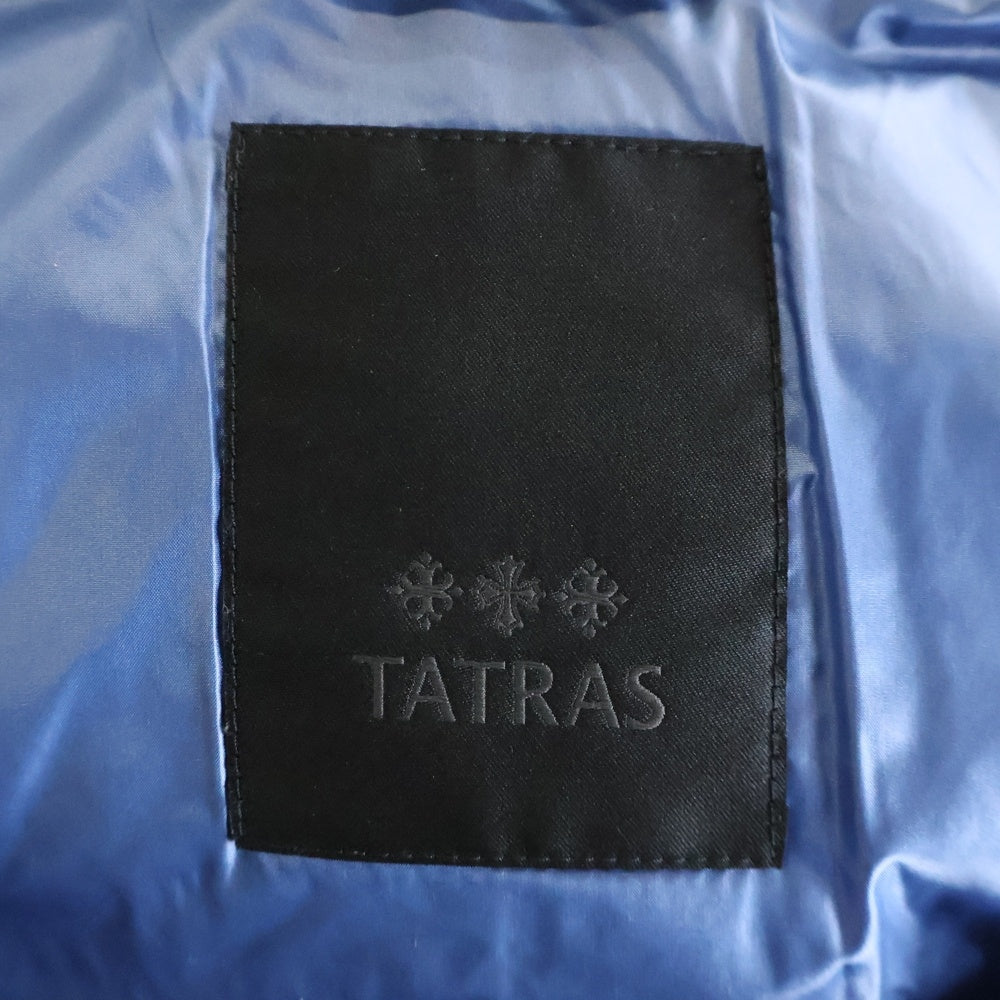 TATRAS(タトラス) 19AW BELBO ベルボ フーデッドダウンジャケット ブルー