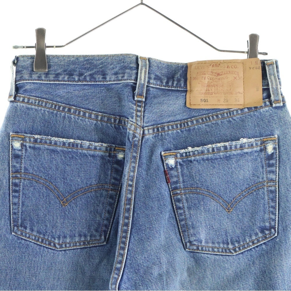 Levi's(リーバイス) 90s 501xx ボタン裏553 USA製 ボタンフライデニムパンツ インディゴ