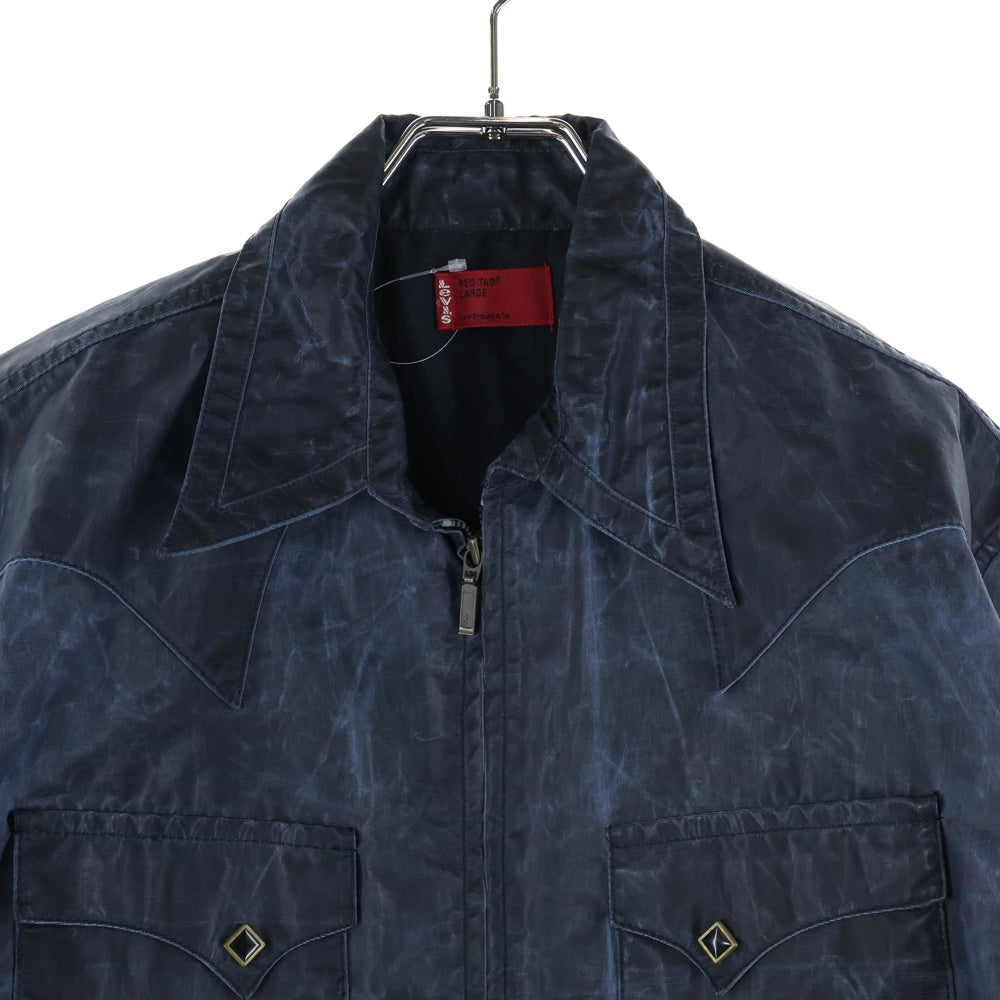 Levi's RED(リーバイス レッド) 00s 長袖ジップアップウエスタンジャケット ネイビー 60544-96