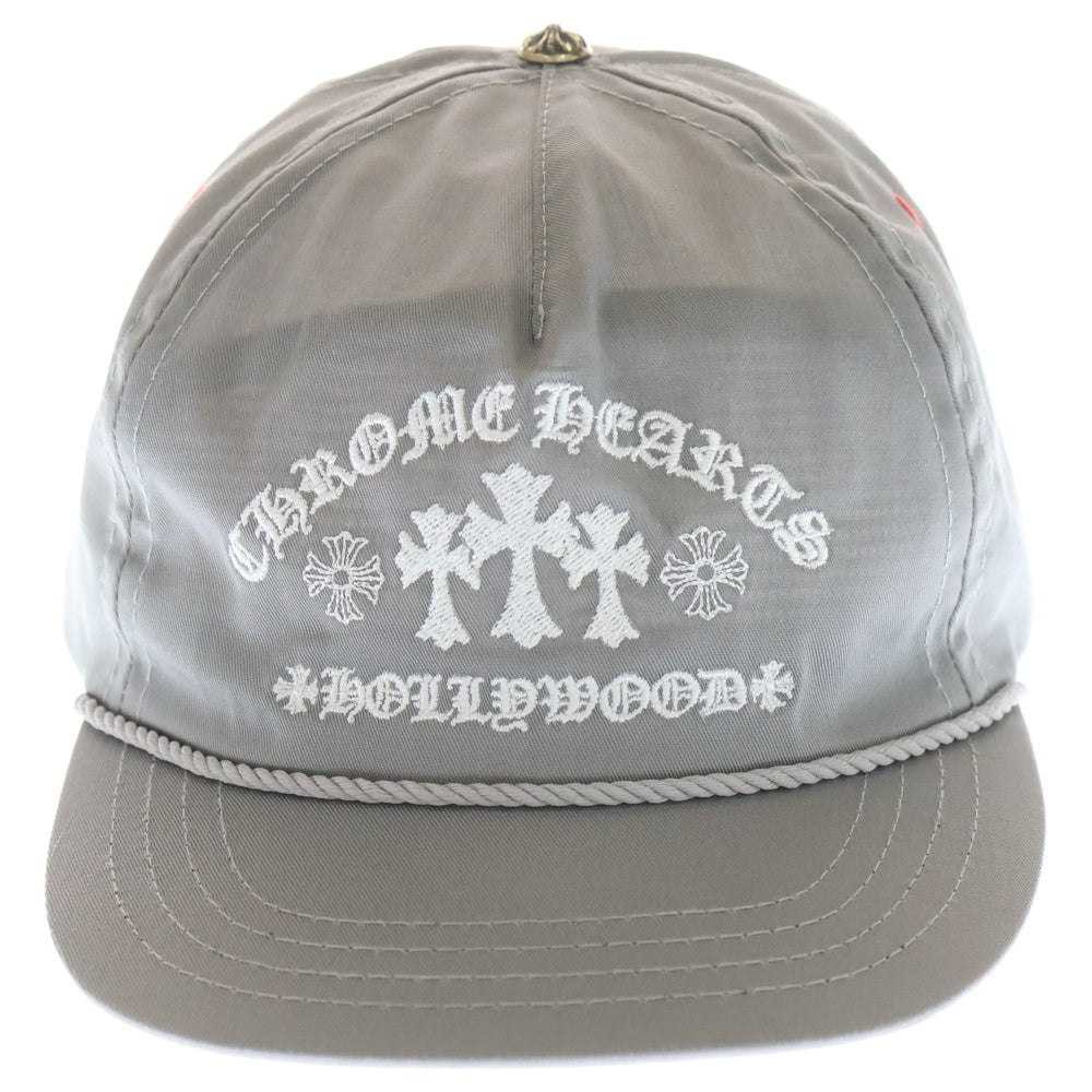 CHROME HEARTS(クロムハーツ) GAS STATION KING TACO ガスステーション キングタコ 3セメタリークロス トラッカーキャップ グレー