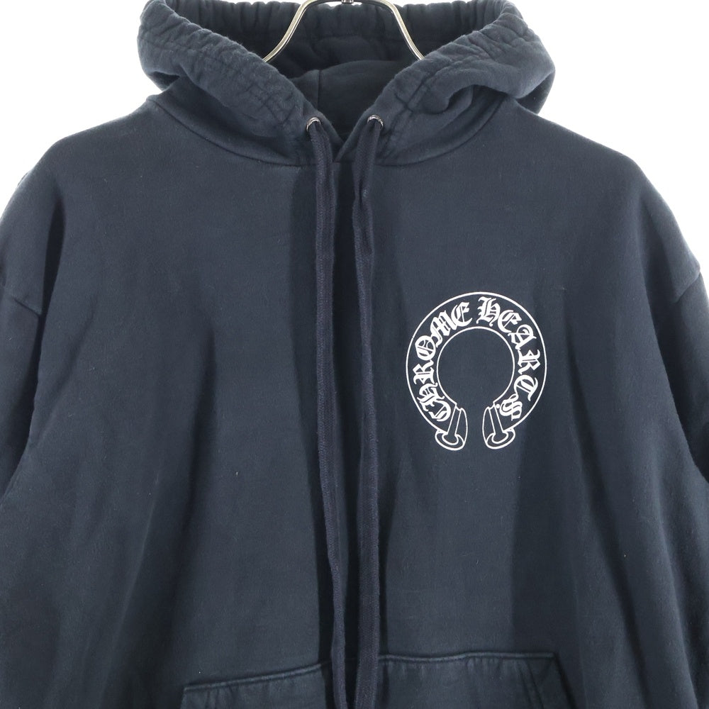CHROME HEARTS(クロムハーツ) ×MATTY BOY Chomper horseshoe Hoodie チョンパー ホースシュー プルオーバーパーカー ブラック