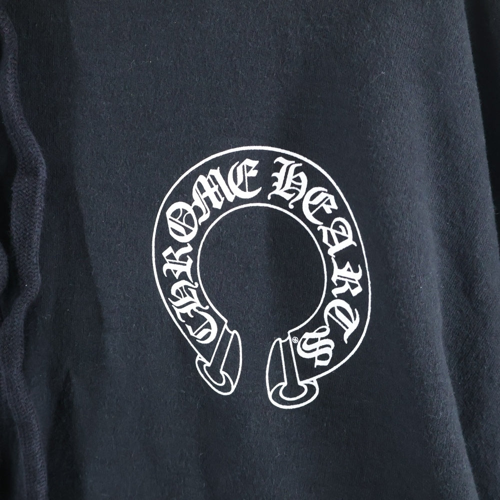 CHROME HEARTS(クロムハーツ) ×MATTY BOY Chomper horseshoe Hoodie チョンパー ホースシュー プルオーバーパーカー ブラック