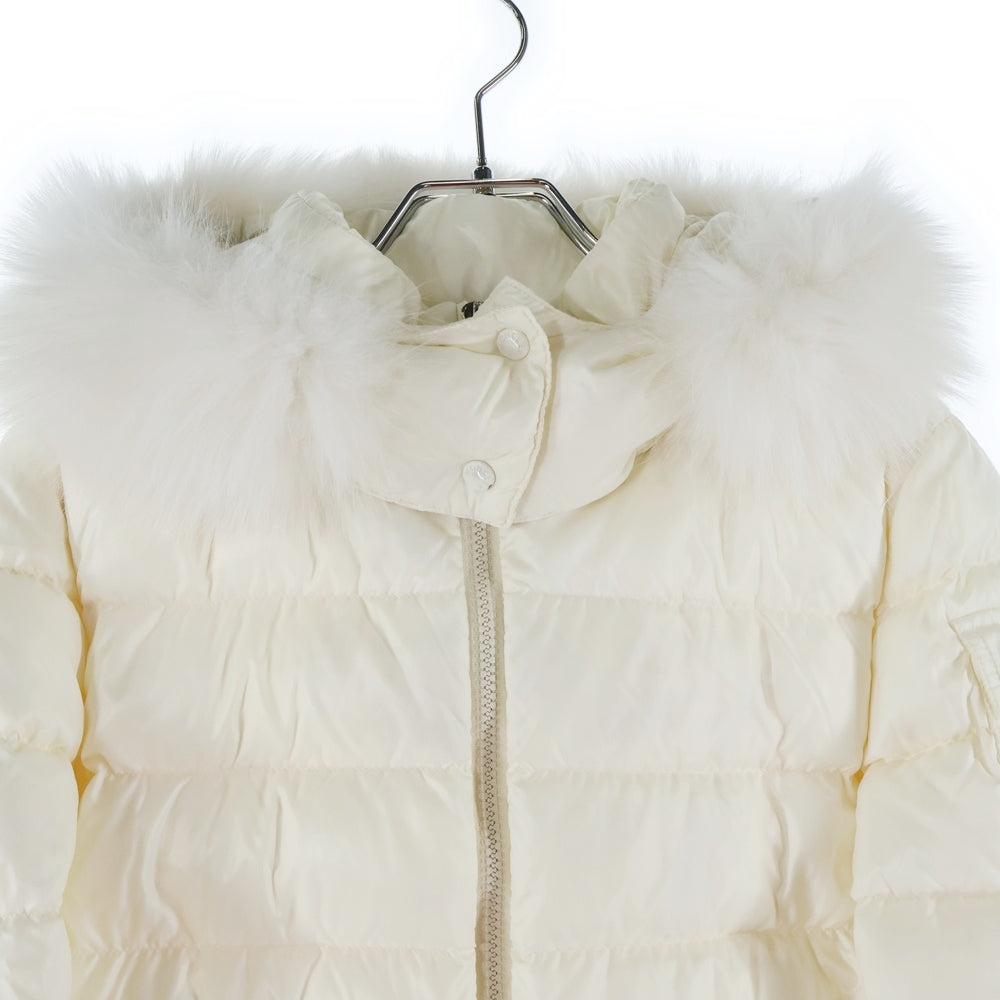 MONCLER(モンクレール) BADYFUR JACKET ファー付き ダウンジャケット レディース ホワイト G20931A54002 C0064