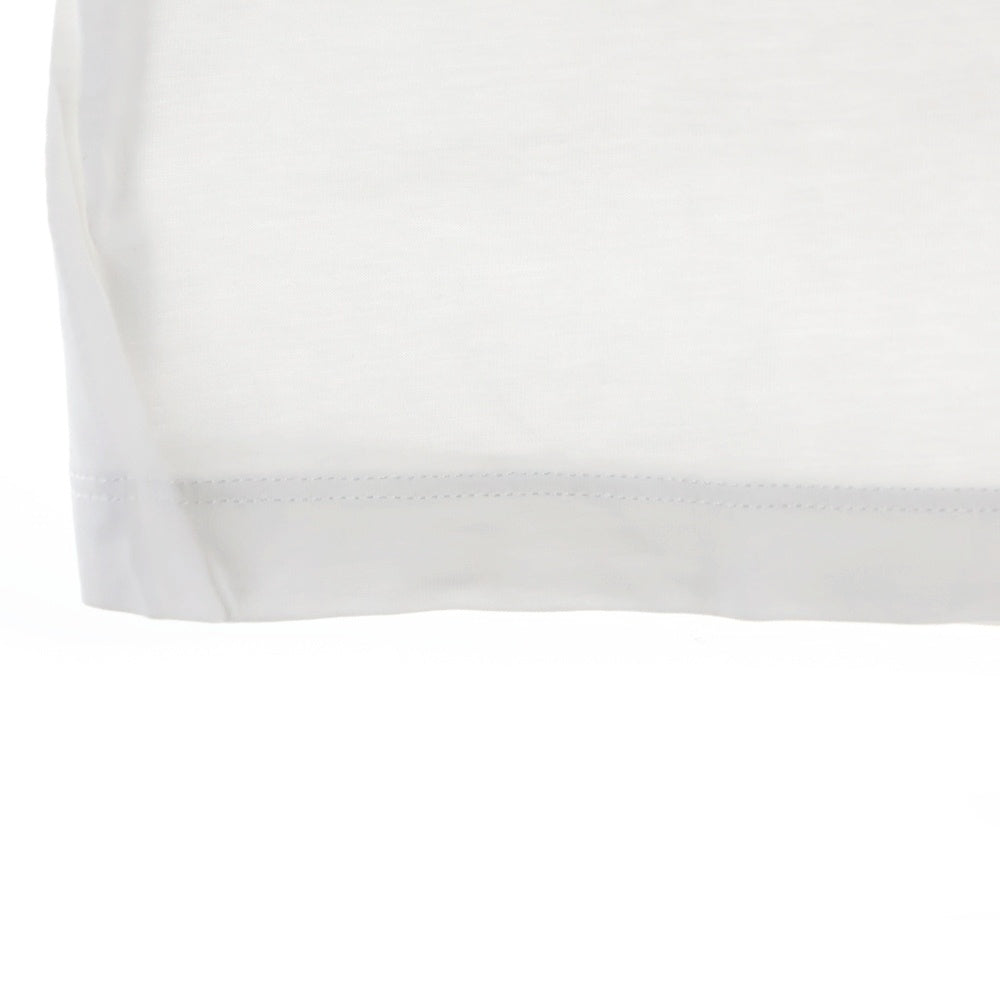 DSQUARED2(ディースクエアード) フロントプリント クルーネック半袖Tシャツカットソー ホワイト S79GC0012 S23009