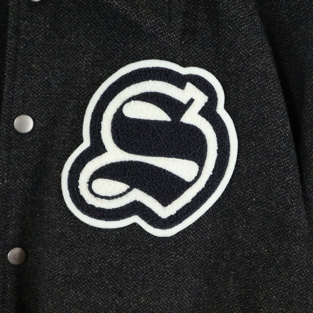 SUGARHILL(シュガーヒル) 23AW MELTON STADIUM JACKET フロント