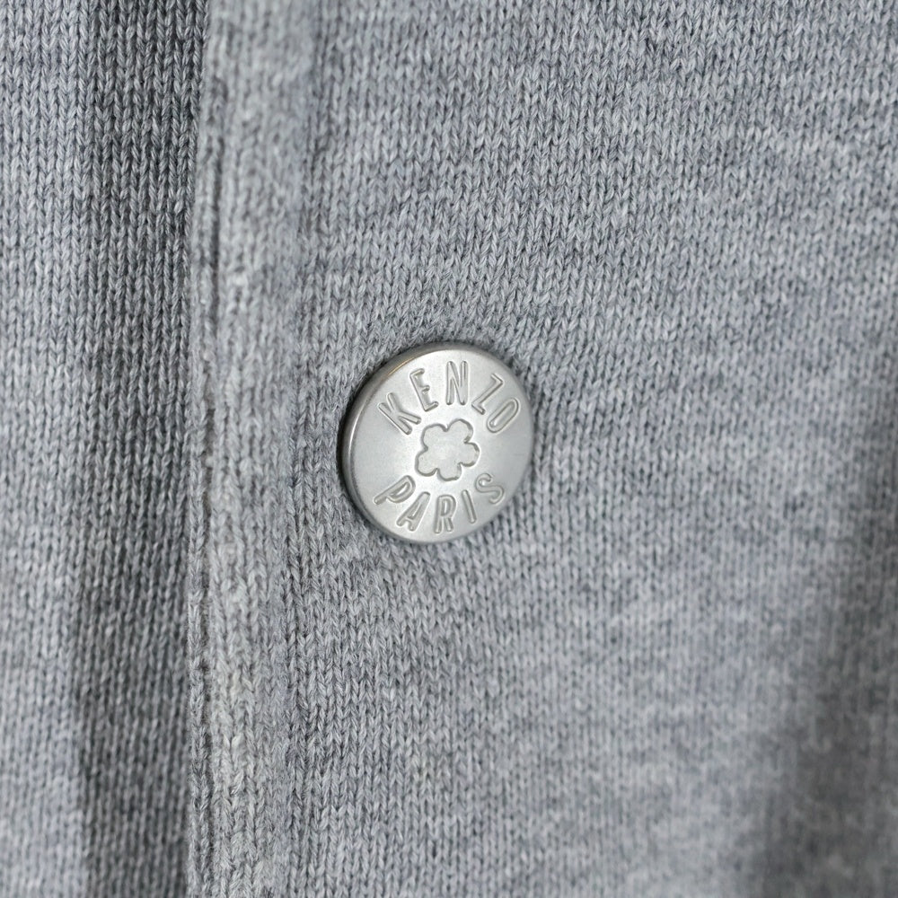 KENZO(ケンゾー) ACADEMY BOMBER フロントロゴ刺繍 アカデミーボンバージャケット グレー FD65SW1024MV