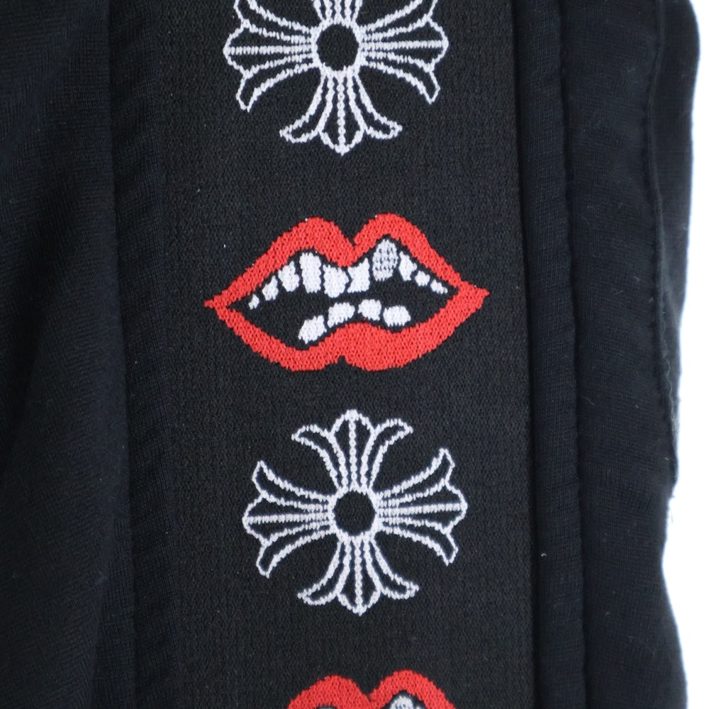 CHROME HEARTS(クロムハーツ) MATTY BOY Chomper CH Plus Side Line Logo Sweat Pants マッティボーイ チョンパー CHプラス サイドラインロゴ トラックパンツ ブラック