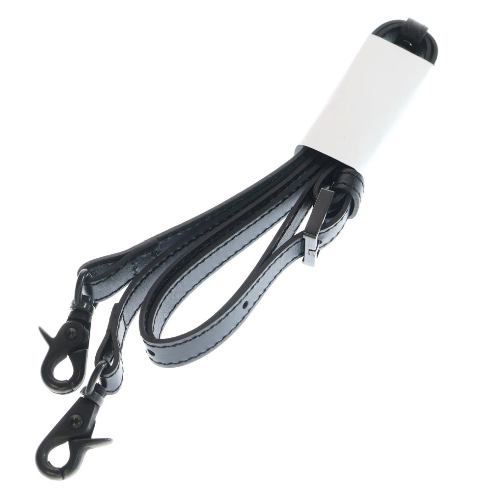 DUREN(デューレン) スタッズ付き クリンクルレザー ジップトートバッグ ブラック