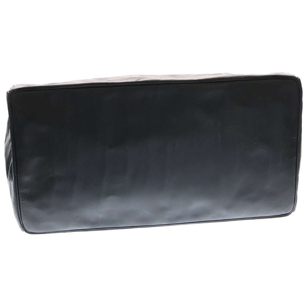 DUREN(デューレン) THE MAN クリンクルレザー フラップトートバッグ ブラック