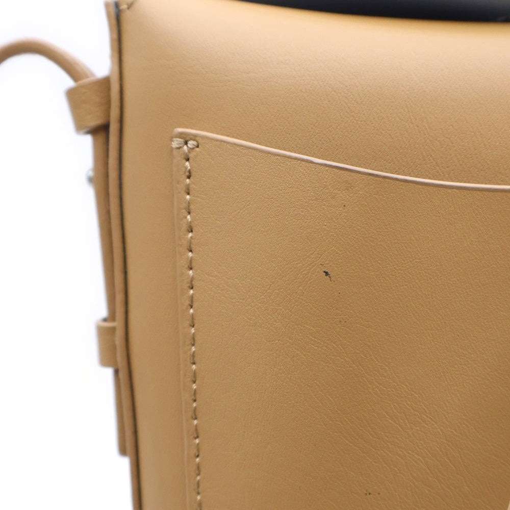 CAMPER(カンペール) レザーパンチングメッシュ ショルダーバッグ ブラウン/ライトブルー 52684-33 レディース