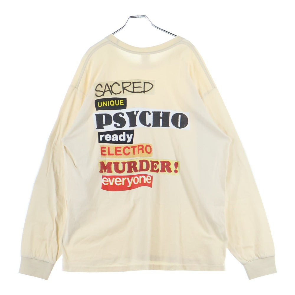 SUPREME(シュプリーム) 20SS Sacred Unique L/S Tee セイクリッド ユニーク ロングスリーブ クルーネック 長袖Tシャツ カットソー ベージュ