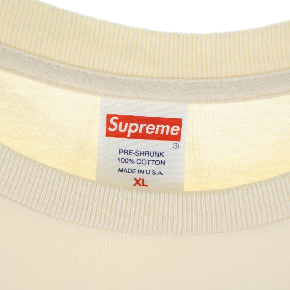 SUPREME(シュプリーム) 20SS Sacred Unique L/S Tee セイクリッド ユニーク ロングスリーブ クルーネック 長袖Tシャツ カットソー ベージュ