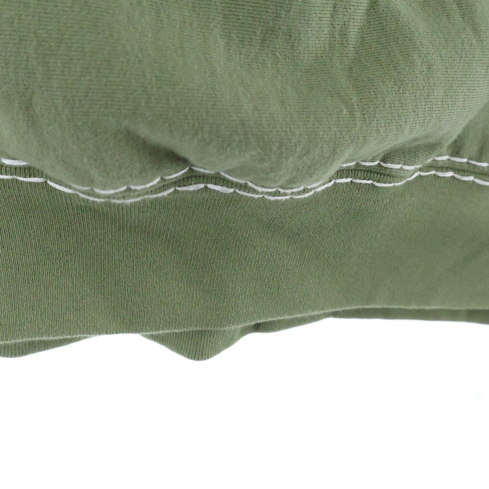 SUPREME(シュプリーム) 20AW Big Stitch Hooded Sweatshirt ビッグステッチ フーデッドスウェットシャツ プルオーバーパーカー フーディー グリーン