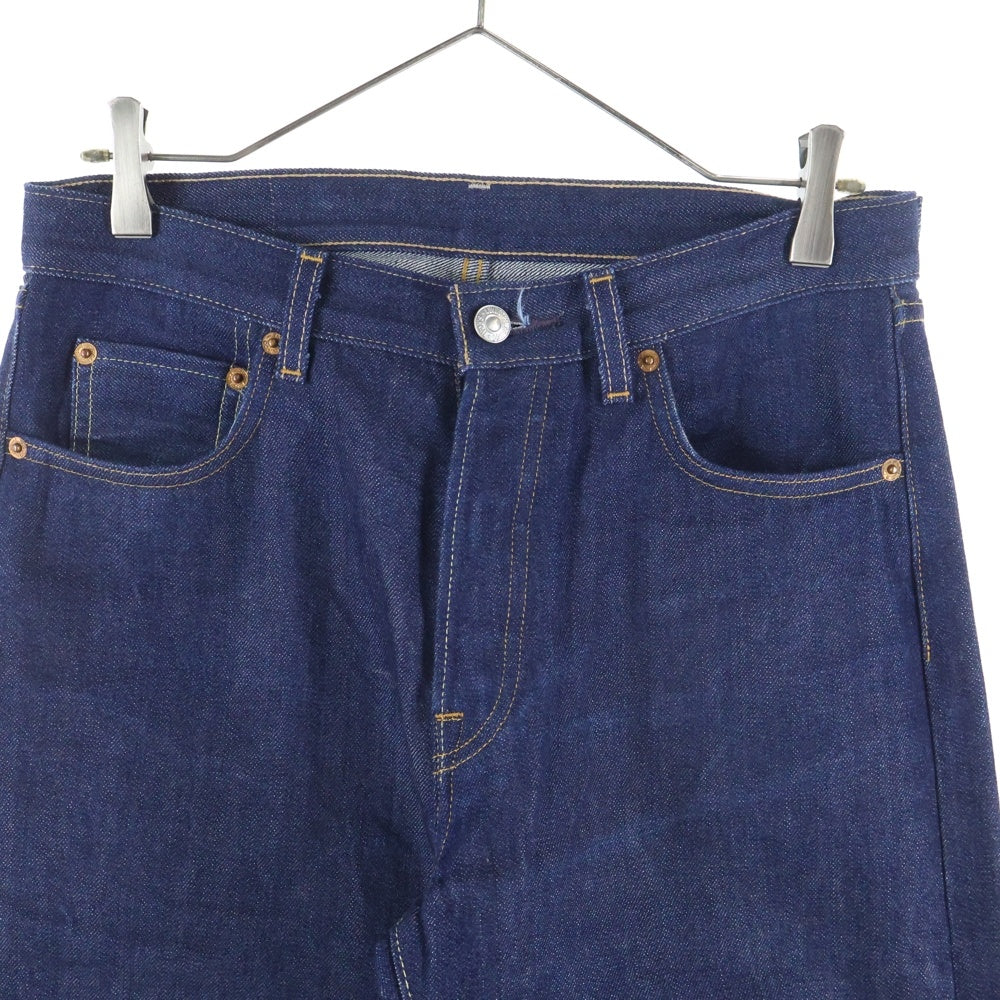 Levi's VINTAGE CLOTHING(リーバイス ビンテージ クロージング) 66501-0146 1966モデル ボタン裏3015 日本製 両面BIG E 赤耳セルビッチ ボタンフライ ストレートデニムパンツ インディゴ