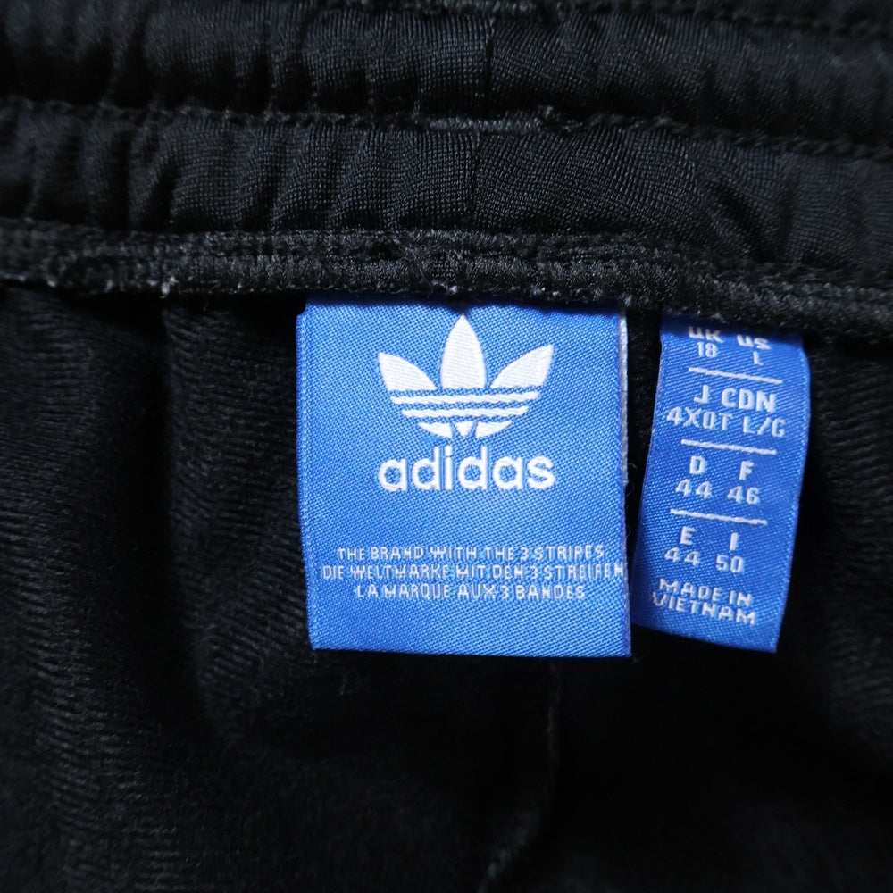 adidas(アディダス) SST TRACK PANTS オリジナル ロゴ スリーライン トラックパンツ ブラック BK0004