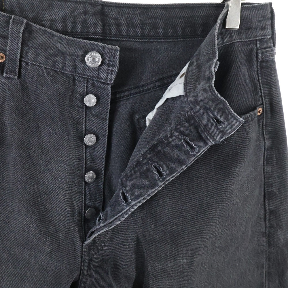 Levi's(リーバイス) 90s 501-0660 後染め ボタンフライデニムパンツ ブラック