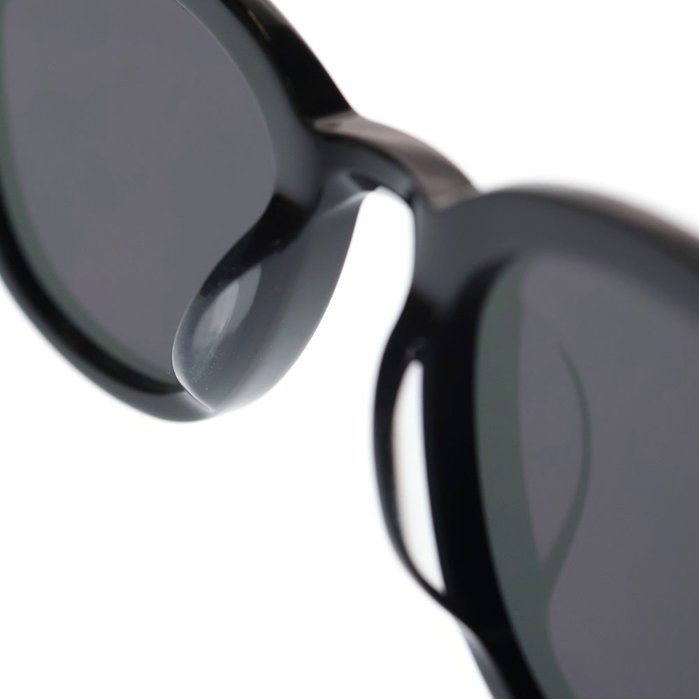 GENTLE MONSTER(ジェントルモンスター) JADE-01 ラウンド アセテートフレーム サングラス 眼鏡 アイウェア ブラック