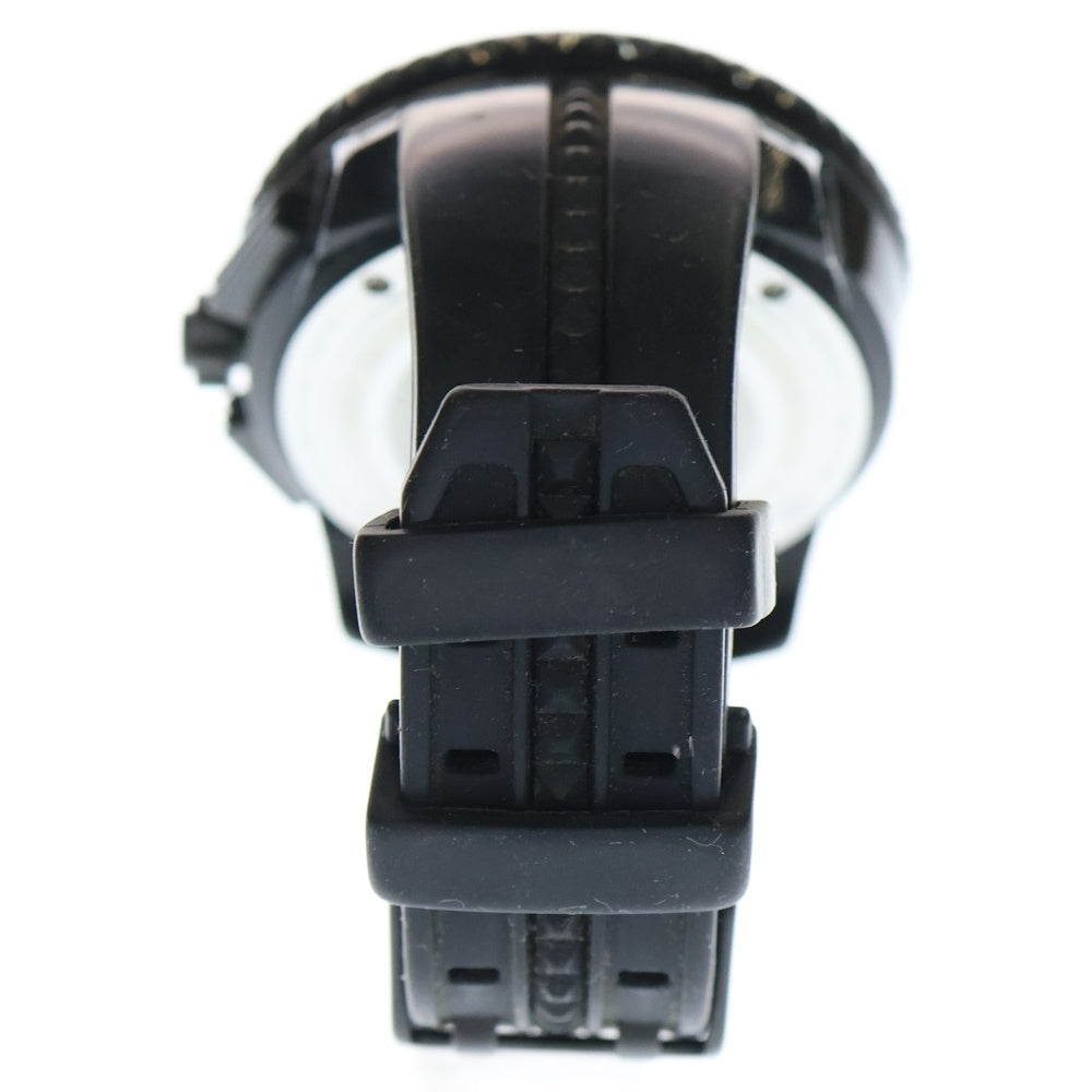 TENDENCE(テンデンス) GULLIVER Round ガリバーラウンド クロノグラフ クォーツ腕時計 ブラック TG460010 02036010AA