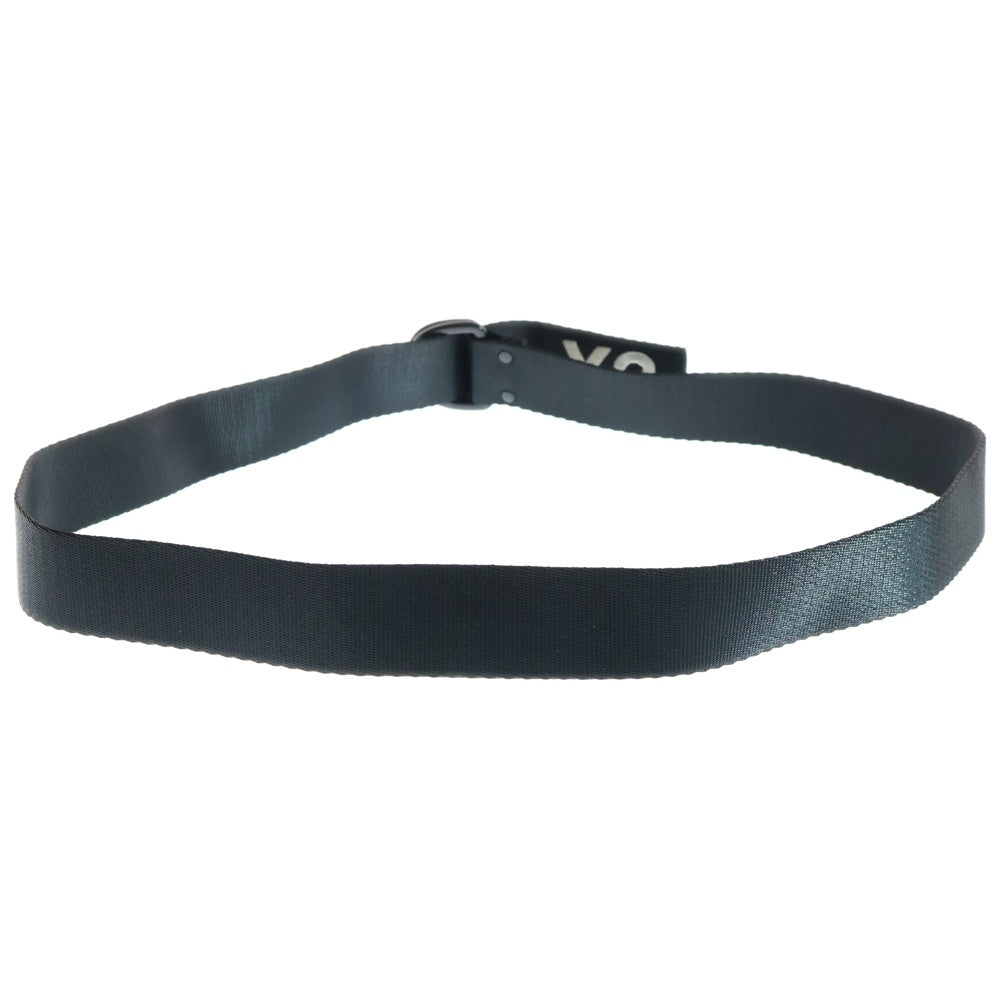 Y-3(ワイスリー) CLASSIC LOGO BELT ロゴ刺繍 ナイロンベルト ブラック