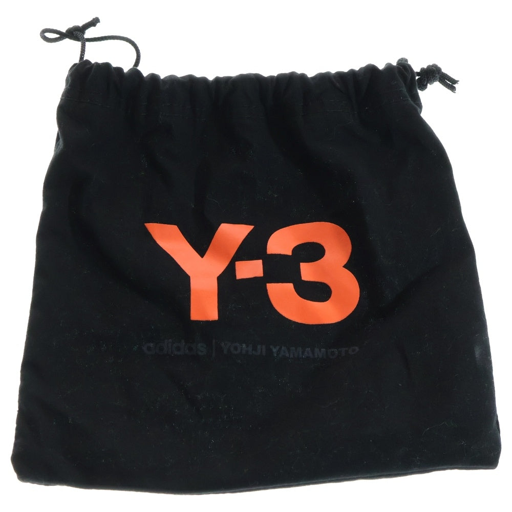 Y-3(ワイスリー) CLASSIC LOGO BELT ロゴ刺繍 ナイロンベルト ブラック