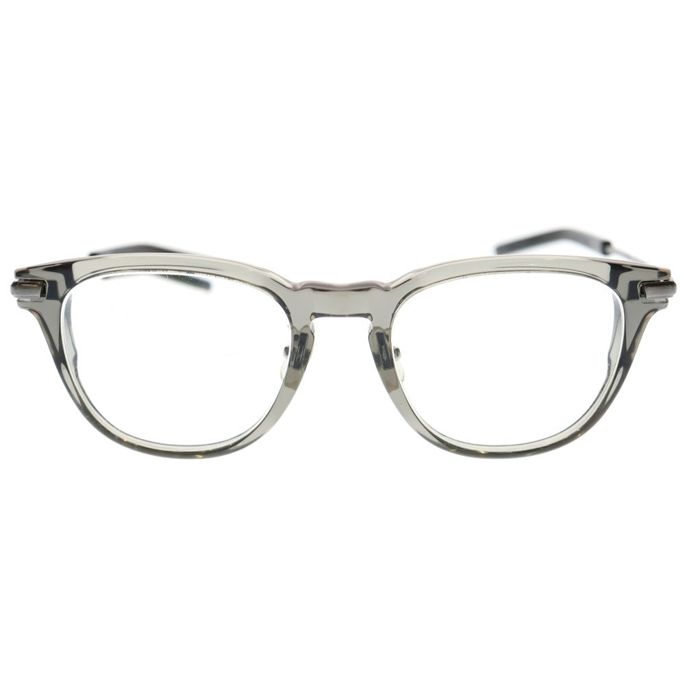 999.9(フォーナインズ) NPM-96 ネオプラスチックフロント チタンフレーム ボストンサングラス メガネ アイウェア グレー/シルバー