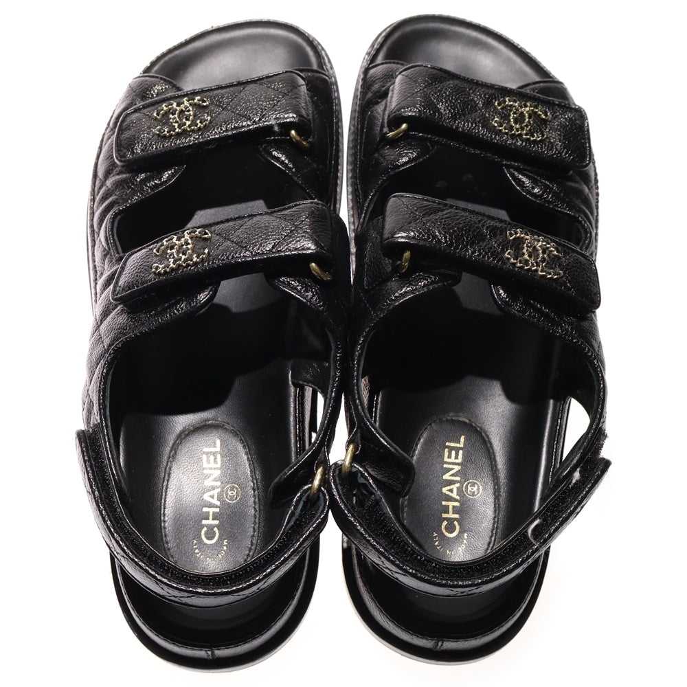 CHANEL(シャネル) ココマーク キャビアスキン キルティングレザー