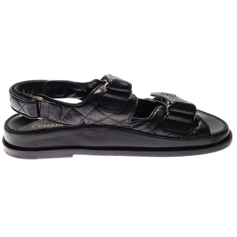 CHANEL(シャネル) ココマーク キャビアスキン キルティングレザー