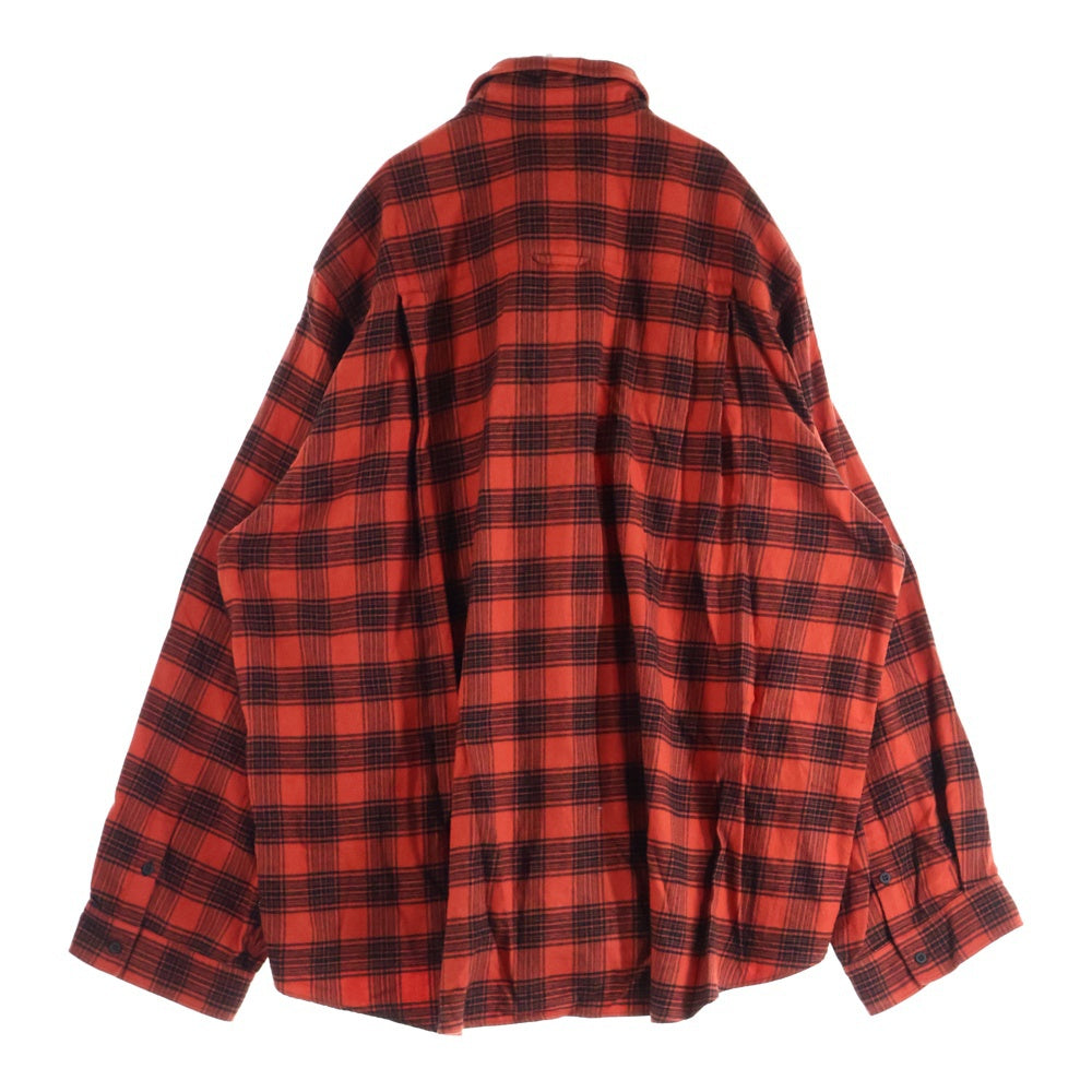 BALENCIAGA(バレンシアガ) ドッキングデザイン チェック柄コットン