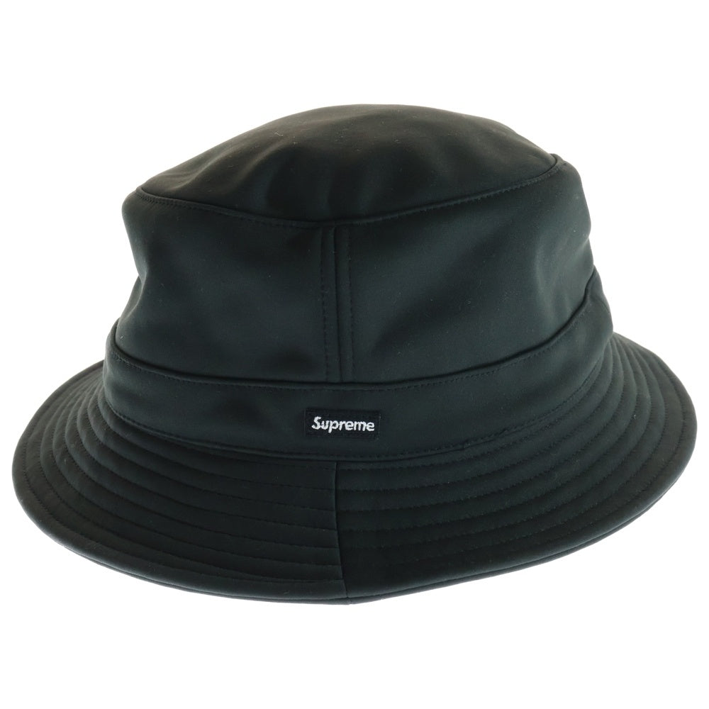 SUPREME(シュプリーム) 21AW WIND STOPPER Earflap Crusher Hat ウィンドストッパー イヤーフラップ ナイロンクラッシャーバケットハット ブラック