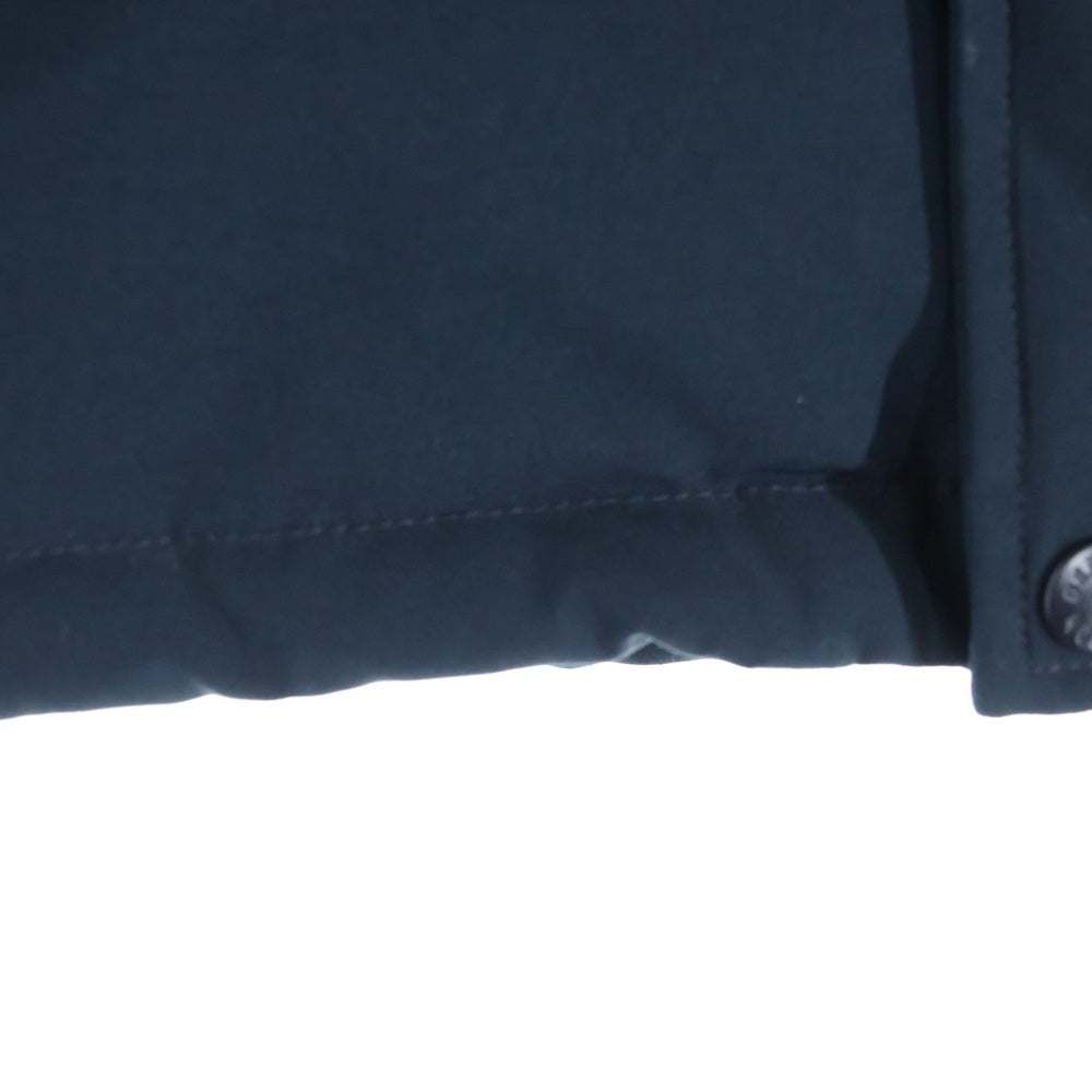 DANTON(ダントン) ファー付き フーデッド中綿ダウンジャケット ネイビー 18A-FA-002 レディース