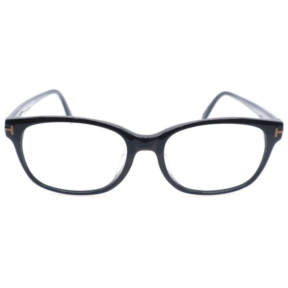 TOM FORD(トムフォード) クリアレンズ ウェリントンサングラス アイウェア ブラック TF5406-F